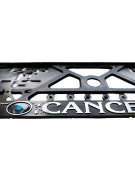 Number Plate Frame raised 3D embossed Zodiac sign CANCER